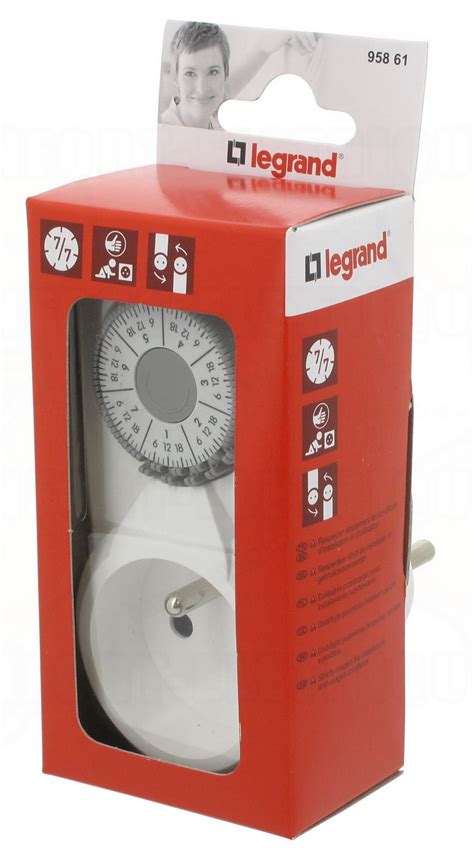 Legrand offers innovative products and solutions for the places that people work and live delivering and managing power, light and data. Prise programmable sur 7 jours Legrand - 18,86€