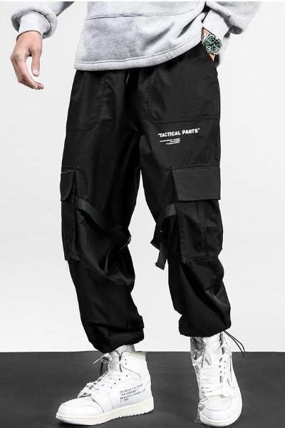 Black Cargo Pants Outfit Mens Rod Messenger