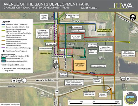 Detailed Site Specificsdownloads Avenue Of The Saints Development Park