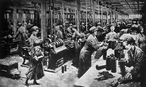 World War I Women Working In A British Photograph By Everett Fine