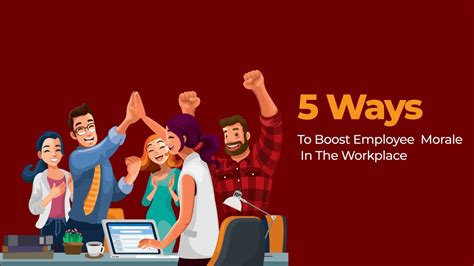 5 Ways To Boost Employee Morale In The Workplace Mediacraft Associates