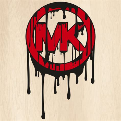 Michael Kors Dripping Logo Svg Mk Brand Drip Logo Png Michael Kors