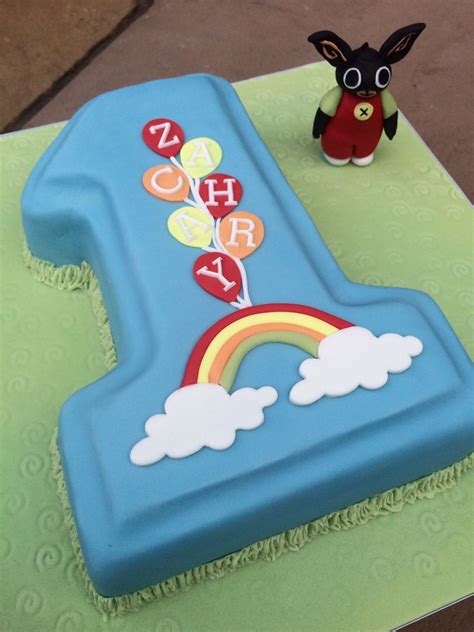 First Birthday Cake With Bing Bunny Bing Things