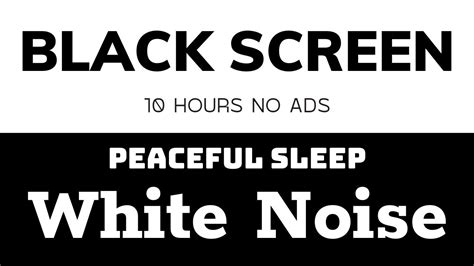 White Noise Black Screen ⚪⬛ 24 Hours ~ Clear Your Mind And Find Your