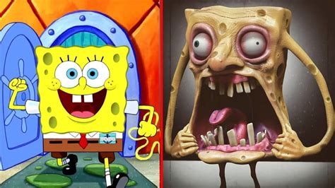 Spongebob Squarepants Realisticcartoon Discoveries Youtube