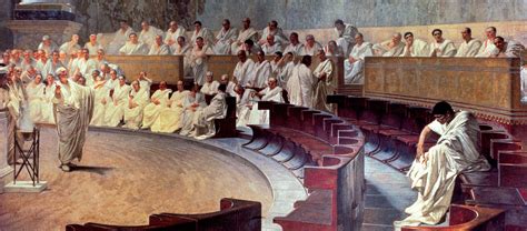 Cicero Denounces Catiline Laphams Quarterly