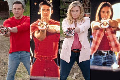Power Rangers Reunion Special Clip Reveals How The Red And Pink Dino