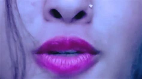 Close Up Lips And Nose Youtube