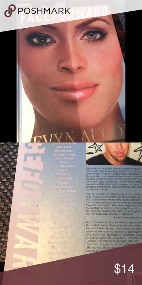 Kevyn Aucoin Face Forward Hardcover Book Hardcover Book Hardcover Face