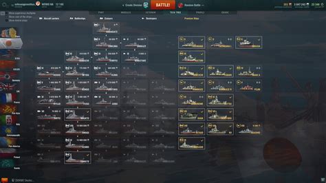 Tech Tree General Game Discussion World Of Warships Official Forum