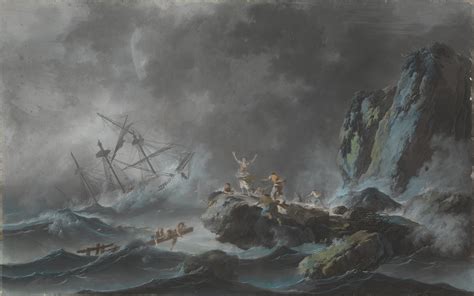 A Shipwreck In A Storm Jean Pillement 567 Work Of Art