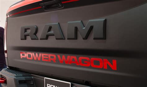 Dodge Ram 1500 Power Wagon Truck Tailgate Accent Vinyl Graphics Stripe