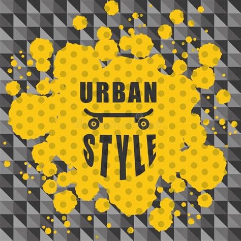Street And Urban Style Design Vector Illustration Stock Vector