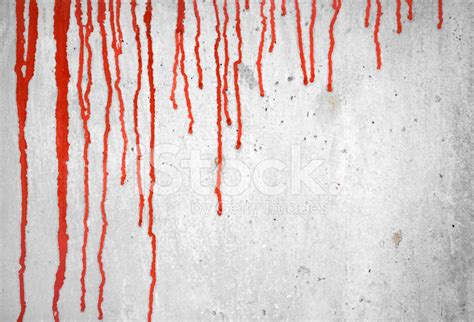 Blood On Wall Stock Photos