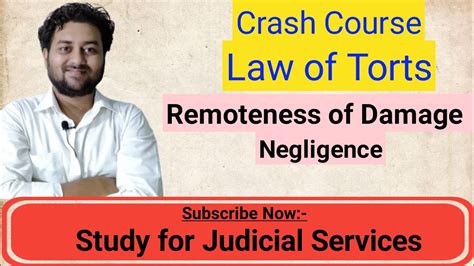 Remoteness Of Damage Negligence Law Of Torts Law Of Torts Lecture