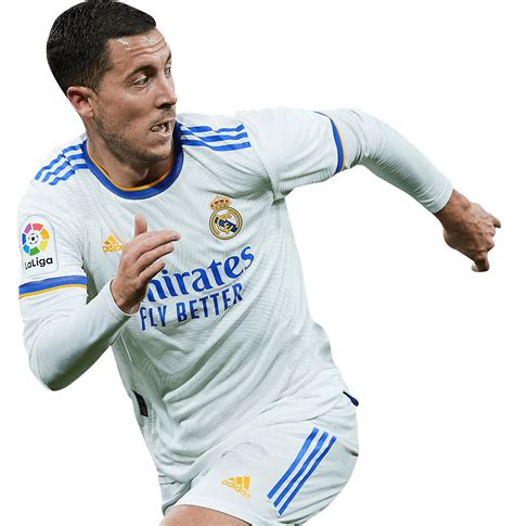 Eden Hazard Real Madrid Football Render Footyrenders