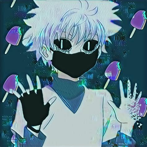 Freetoedit Killua Boy Anime Animeboy Albino Edit Albinoboy Glitch Fade Killuazoldyck