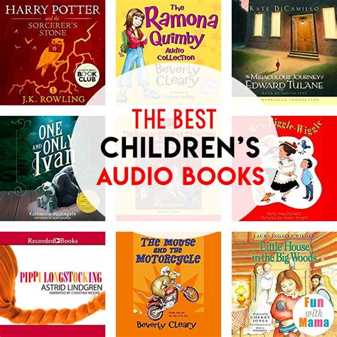 Best Childrens Audio Books For All Ages Fun With Mama