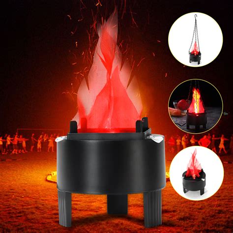 New Dynamic Moving Simulate Flame Led Fire Light Hanging Lamp Party