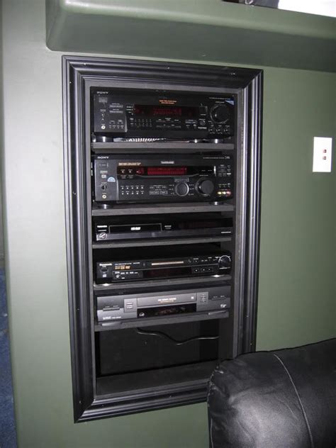 Check spelling or type a new query. home theater in wall component rack » Design and Ideas