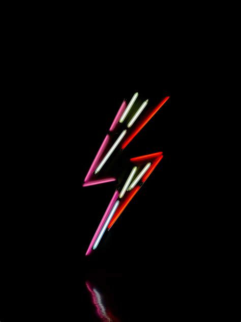 Download Neon Lightning Wallpaper