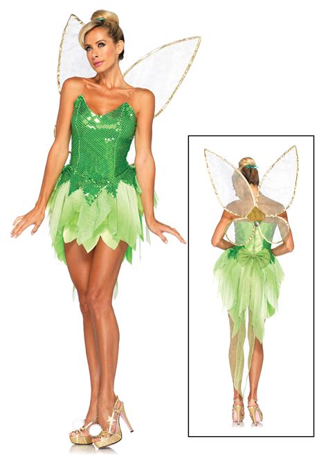 Womens Disney Pixie Dust Tink Costume Halloween Costume Ideas 2023