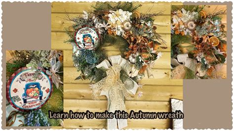 Poundland Home Bargains B And M Wow Autumn Wreath Youtube