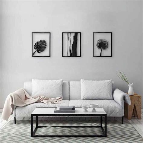 70 Stunning Grey White Black Living Room Decor Ideas And Remodel 12 In