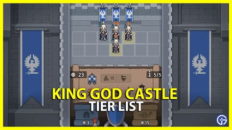 King God Castle Tier List 2023 年 7 月 ベストキャラクター Gamingdeputy Japan