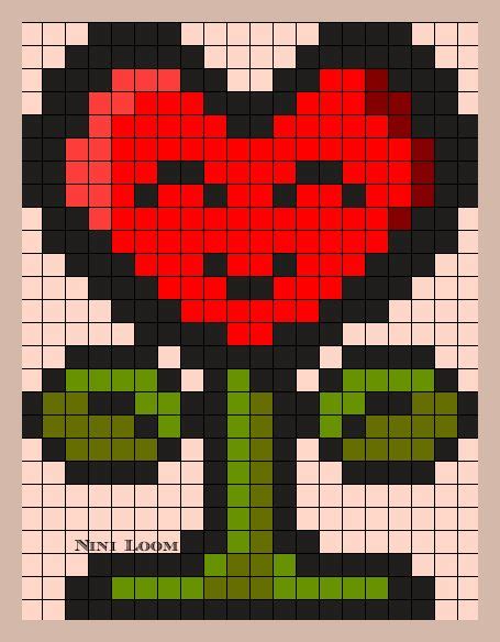 Pixel Art Fleur Facile 31 Idées Et Designs Pour Vous Inspirer En