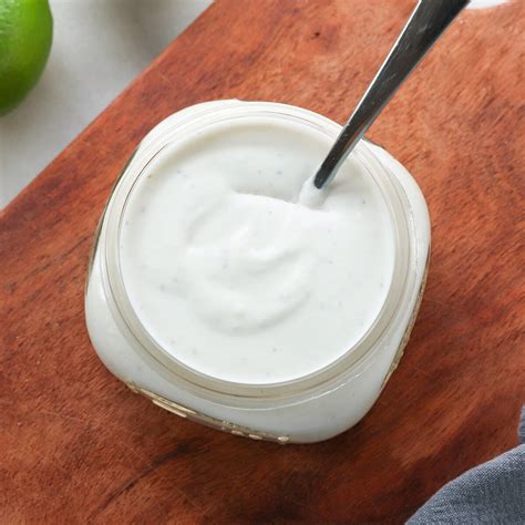 Dairy Free Vegan Sour Cream In Just Minute Cook At Home Mom