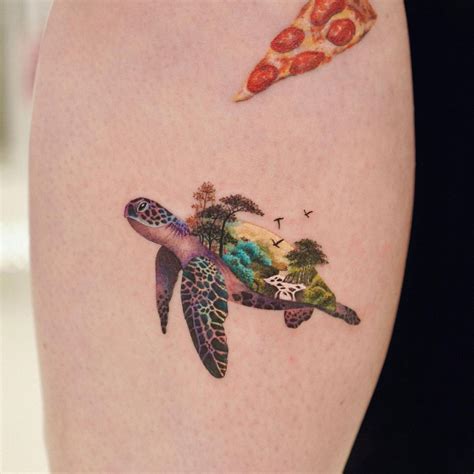 Aggregate Watercolor Sea Turtle Tattoos Best In Cdgdbentre