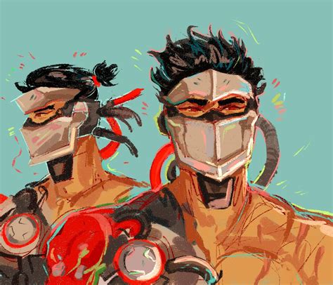 Overwatch Genji Overwatch Fan Art Overwatch Memes Genji And Hanzo