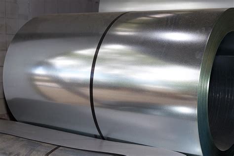 Rolls Of Cold Rolled Galvanized Steel With Polymer Coating Photograph