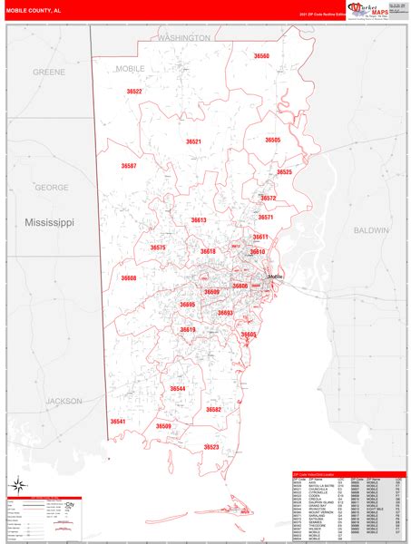 Mobile County Zip Code Map Australia Map