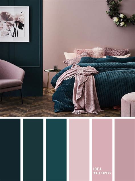 This months color scheme was heavily inspired by our recent hikes here in durango. 25 Best Color Schemes for Your Bedroom { Deep ocean + Teal ...
