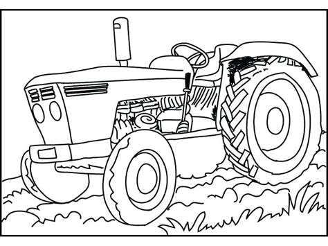 John Deere Tractor Coloring Pages To Print At Getdrawings Free Download