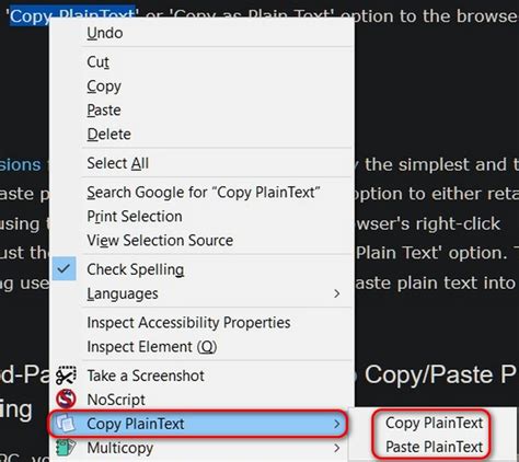6 Ways To Copy Paste Plain Text Without Formatting In 2021 Beetech