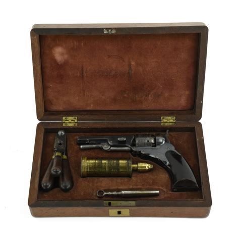 Cased Colt No 1 Baby Paterson Ehlers Model Revolver C13546