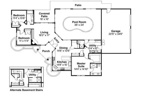 Luxury Mansion Floor Plans With Indoor Pools Indoor Pool House Pool
