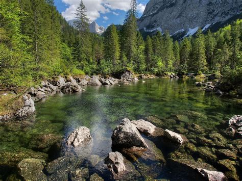 Lake River Mountains Forest Wallpaper 4014x3011 348213 Wallpaperup