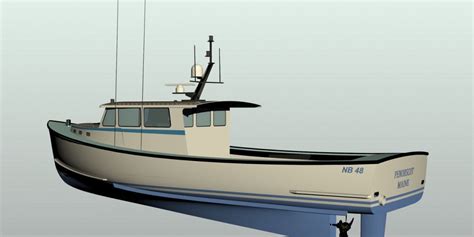 48 Northern Bay Lobster Boat New Design For Offshore Fishing