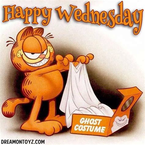 Cartoon Wednesday Greeting Halloween Cartoons Garfield Cartoon Cartoon