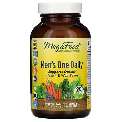 Megafood Mens One Daily Iron Free 90 Tablets Iherb