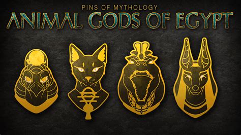 Pins Of Mythology Animal Gods Of Egypt By Jessy Smith — Kickstarter