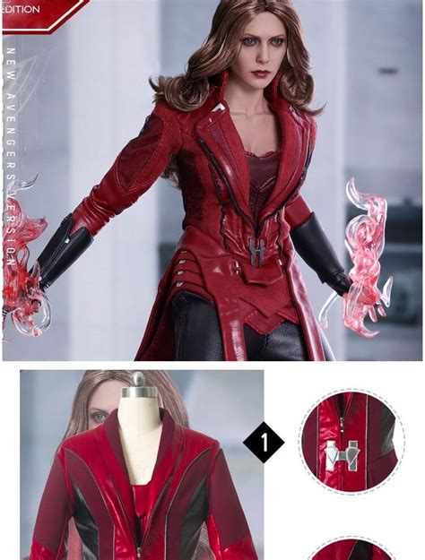 About this itemwe aim to show you accurate product information. Scarlet Witch Cosplay Costume Avengers Age of Ultron Wanda ...