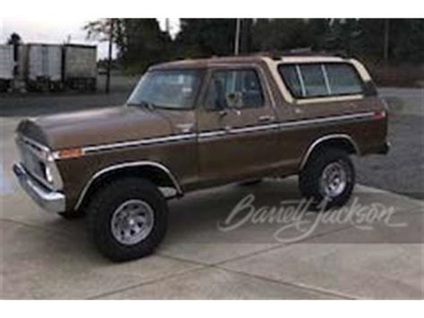 1979 Ford Bronco For Sale Cc 1560500