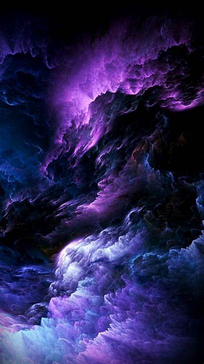 Galaxy Phone Purple Cell Wallpapers Space Cool