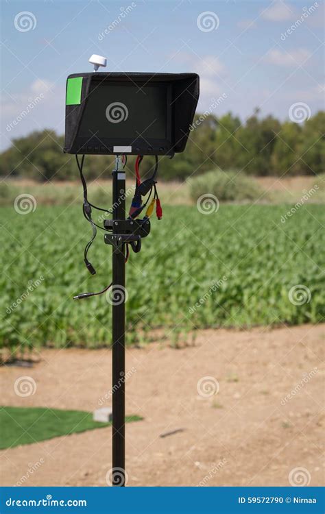 Monitor For Drone Stock Photo Image Of Surveillance 59572790