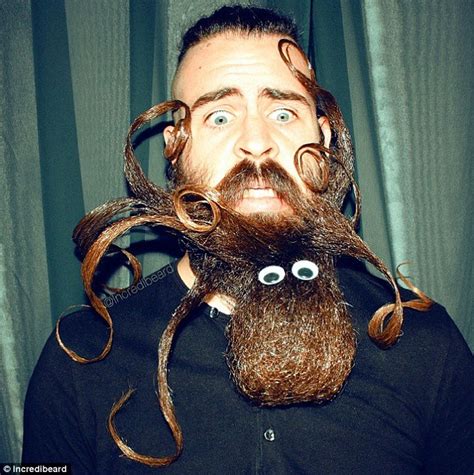 Artist Incredibeard Takes Hipster Beard Art Trend To New Lengths